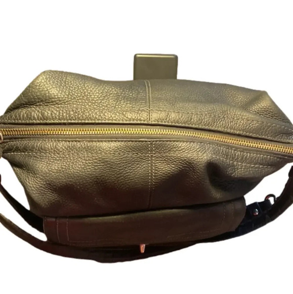 Coach in black pebbled leather - Vintage - Picture 4 of 13